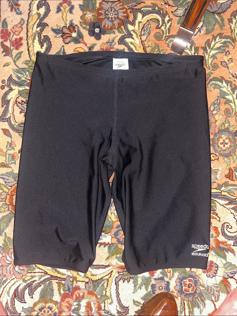Men’s Speedo Black Endurance Jammer Swim Briefs